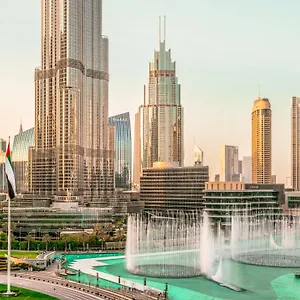 شقة Elite Royal - Full Burj Khalifa & Fountain View - Opal - 2 Bedrooms 1 Open Bedroom Without Partition, دبي
